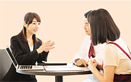 フランチャイズ本部と商談